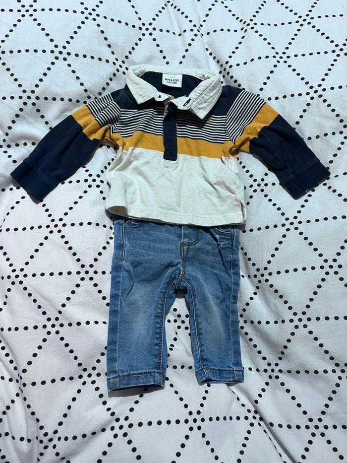 Ensemble tape à l’œil 3mois