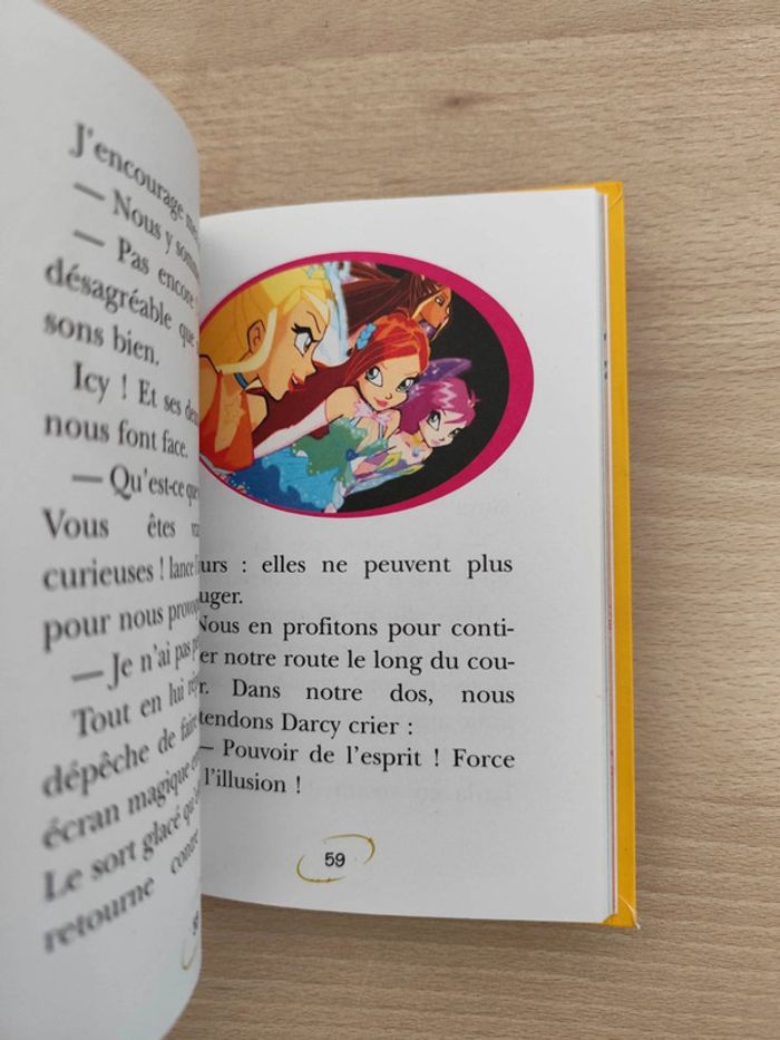Winx club : Les 3 sorcières bibliothèque rose - photo numéro 2