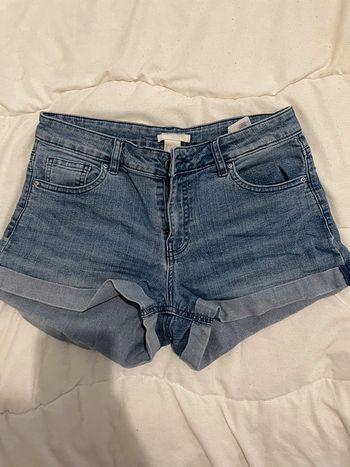 Short en jeans