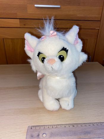 Peluche Disney Marie aristochats aristocats plush chat cat Disneyland Paris