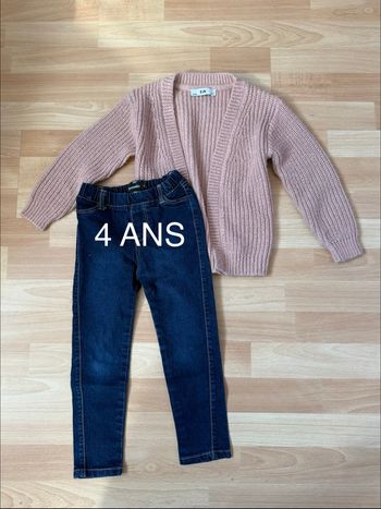 Ensemble fille 4 ans