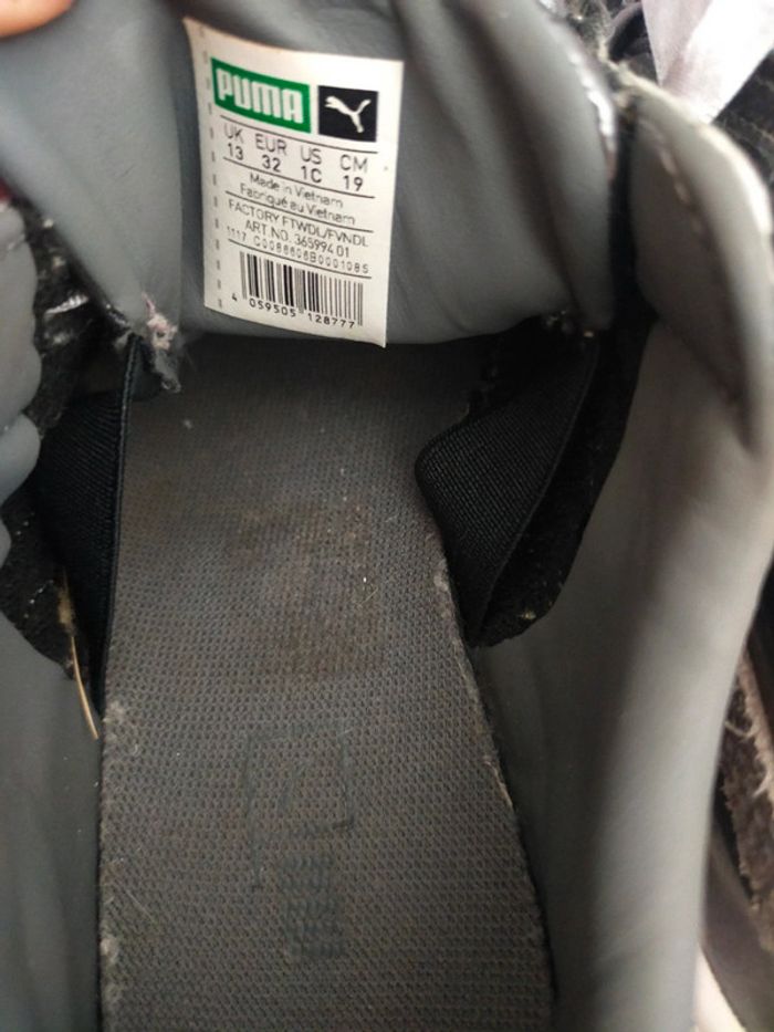 Baskets neuves grises lacets a ruban T 33 Puma - photo numéro 16