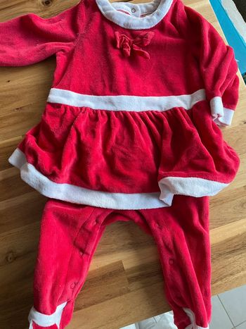 Pyjama Noël orchestra fille 12 mois