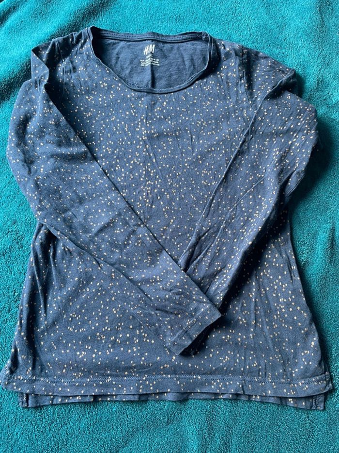 Lot 5 t-shirts fille 10 ans - photo numéro 2