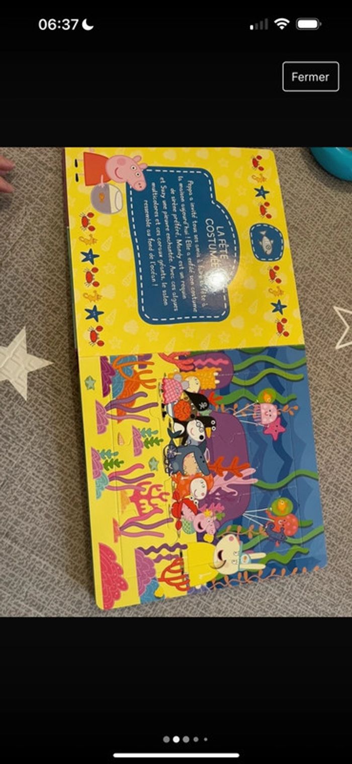 livre puzzle peppa pig - photo numéro 3