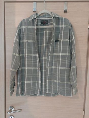Chemise à carreaux homme