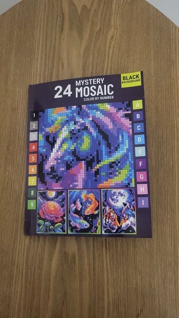 🟣 Livre Coloriage Mystery Mosaic 🟣