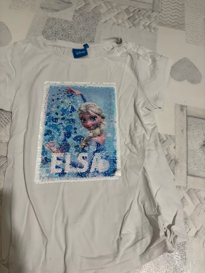 Lot tee shirt fille 10 ans - photo numéro 9