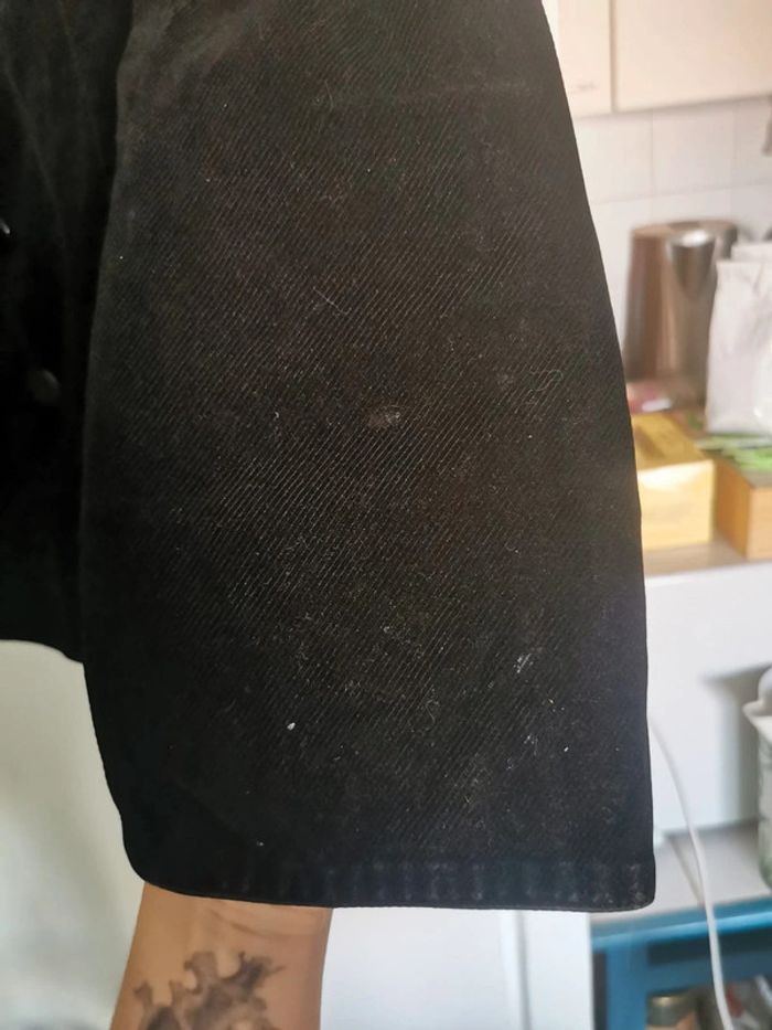 Veste noire touché velours Helena Sorel - photo numéro 6