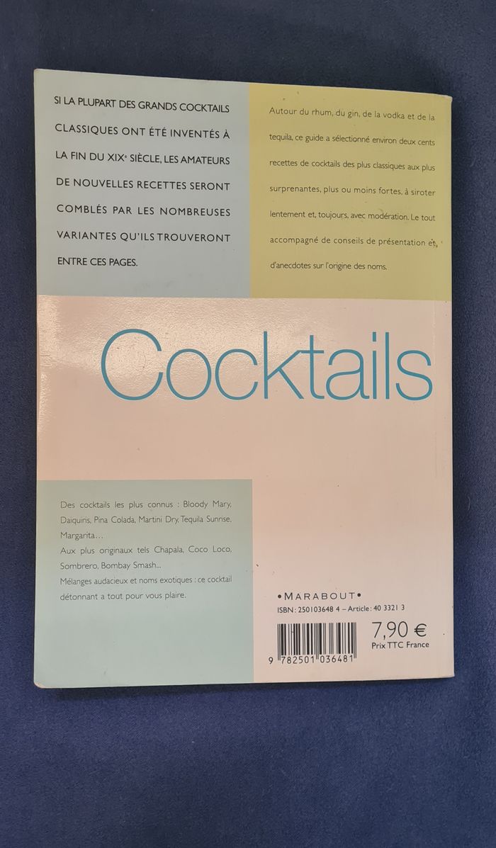Cocktails - Collectif d'auteurs - Marabout - photo numéro 8