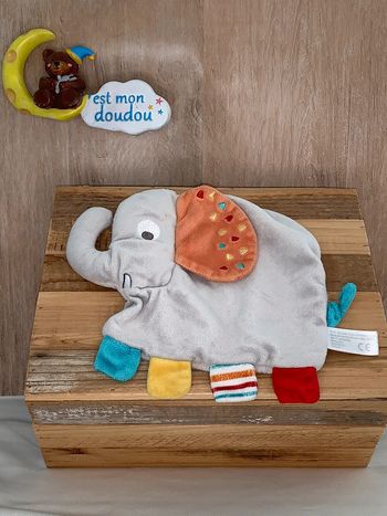 NIC434 doudou éléphant 🐘 nicotoy