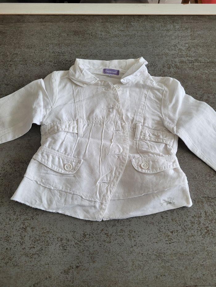 Veste uni - 4 ans -