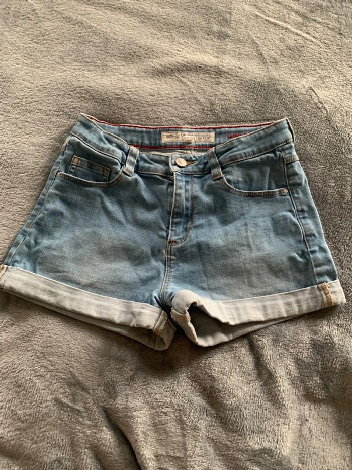 Short jean fille