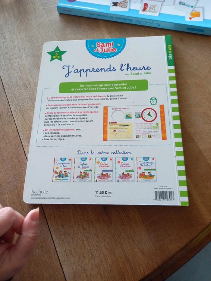 J'apprends l'heure avec sami et julie - photo numéro 2