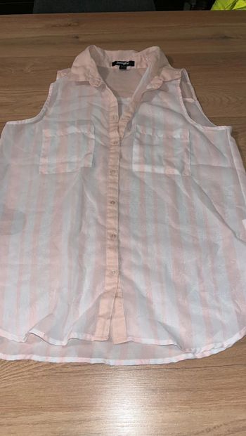 Chemisier à rayures