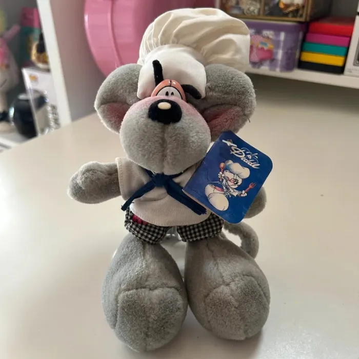 Peluche diddl cuisinier neuve