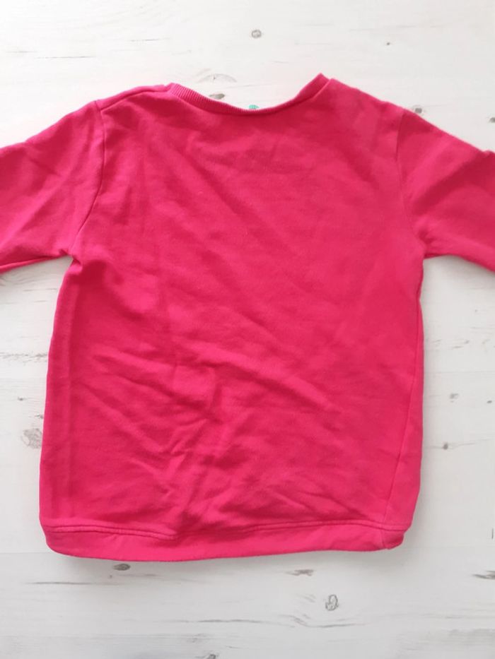 Sweat fille rose 7 / 8 ans Benetton - photo numéro 4