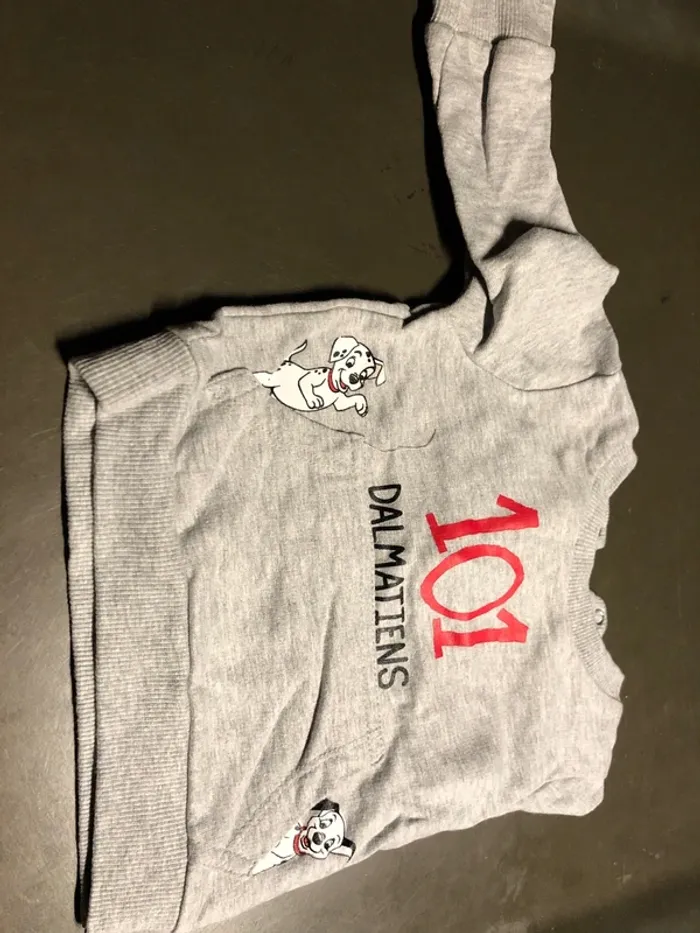 Pull disney dalmatien 56-62 cm