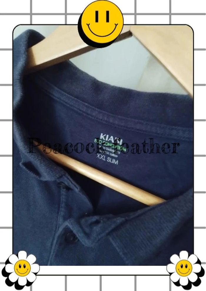 Polo Kiabi bleu 10 France xxl homme - photo numéro 3