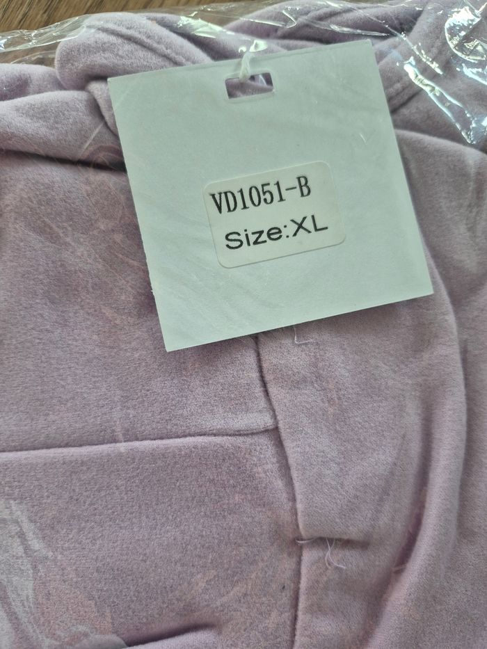 Robe Longue Femme Col Roulé Lila Taille XL/42 - photo numéro 3