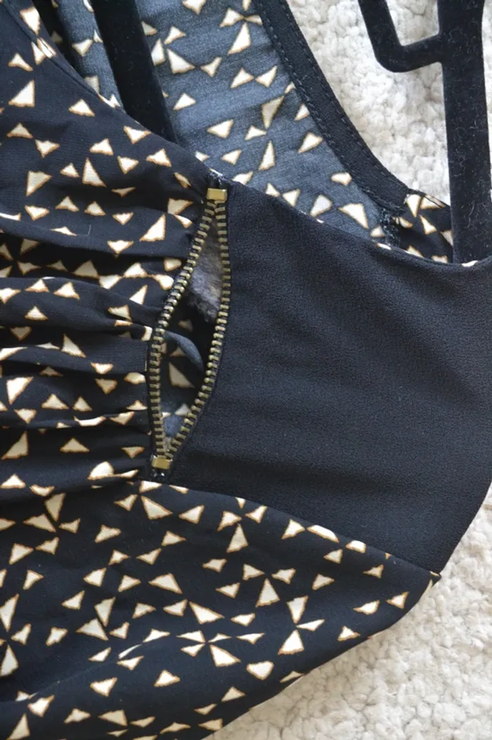 Robe mi-longue Sépia Collection - Taille 40 - photo numéro 8