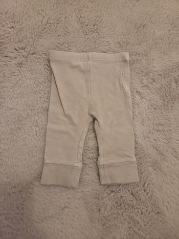 Pantalon bébé beige marron Vertbaudet 3 mois