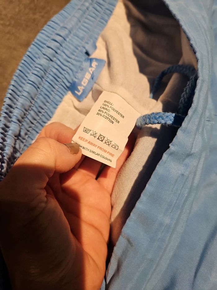 Short court bleu ciel L.A. gear taille 18/XXXL - photo numéro 9