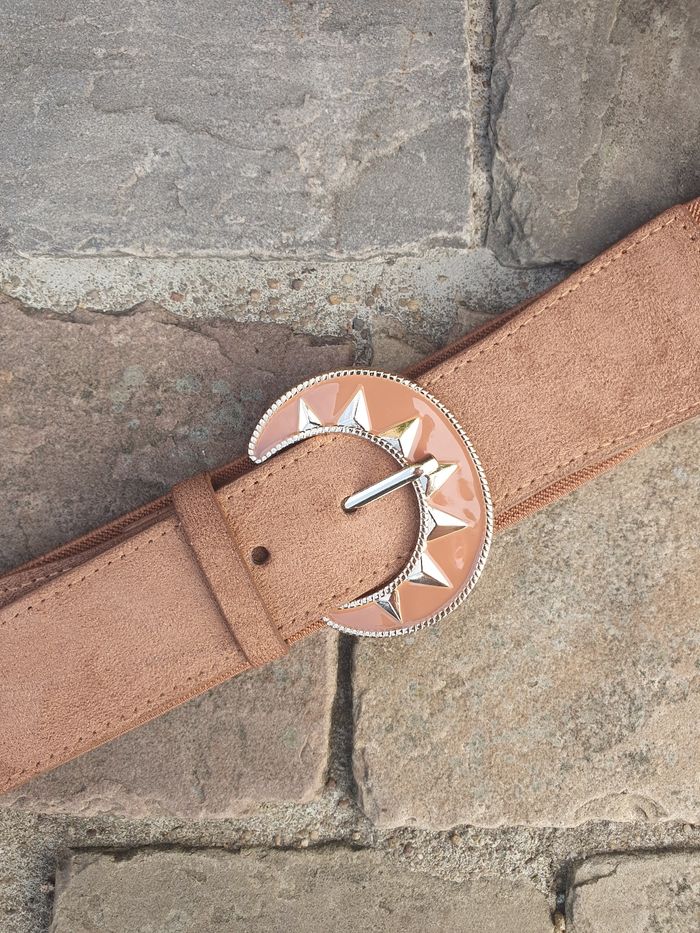 Ceinture élastique Colombus camel - photo numéro 2