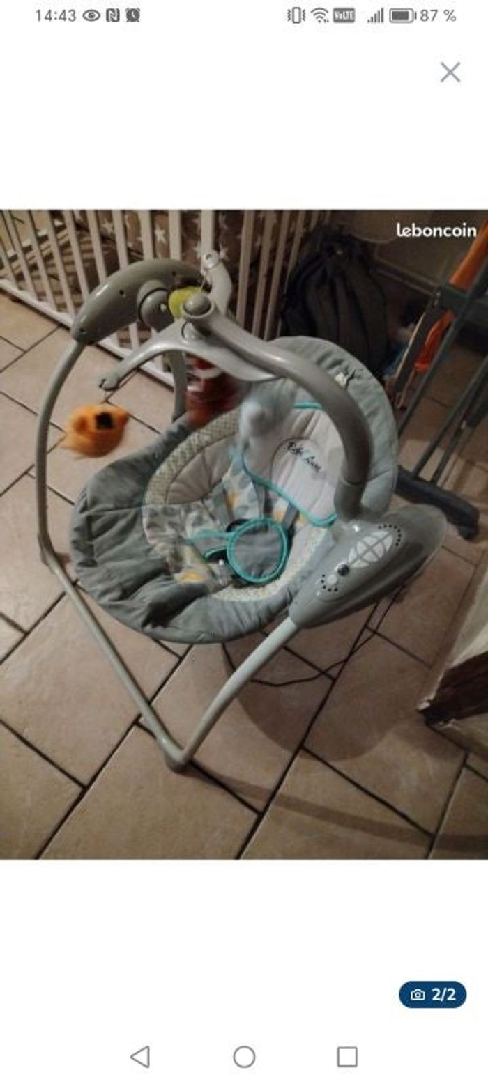 Balancelle bébé électrique muscle