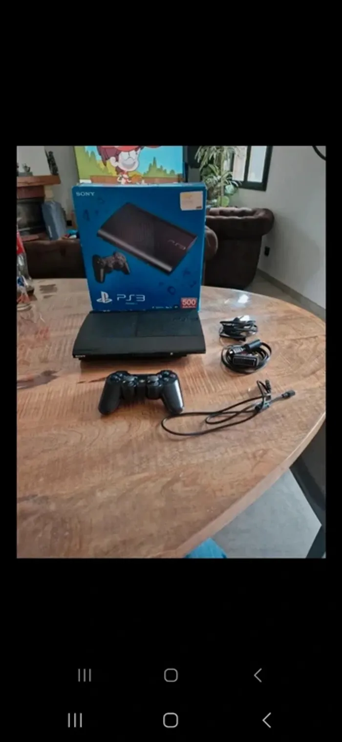 Console ps3 en boite
500 gb