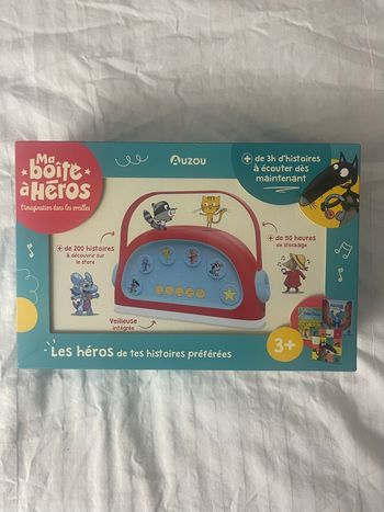 Boîte à histoires Ma boîte à héros Auzou 