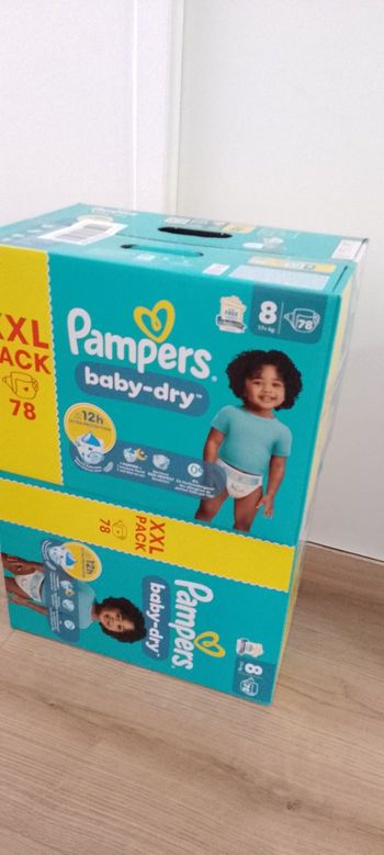 Pack pampers taille 8