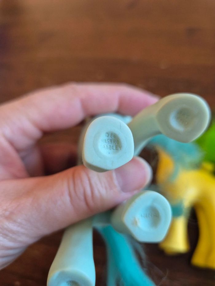 Lot petits poney ailes My Little Pony G1 - photo numéro 4