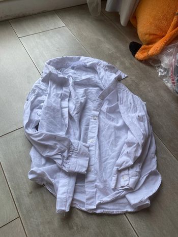 Chemise blanche Zara, taille sept ans