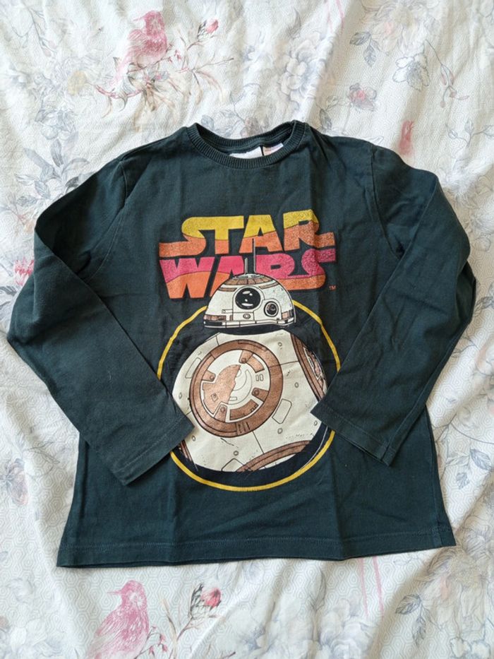 T-shirt gris star wars Zara 5a