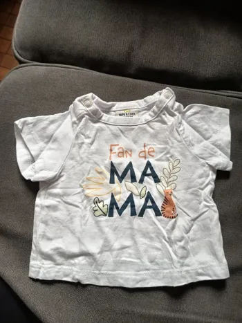 Tee shirt 1 mois