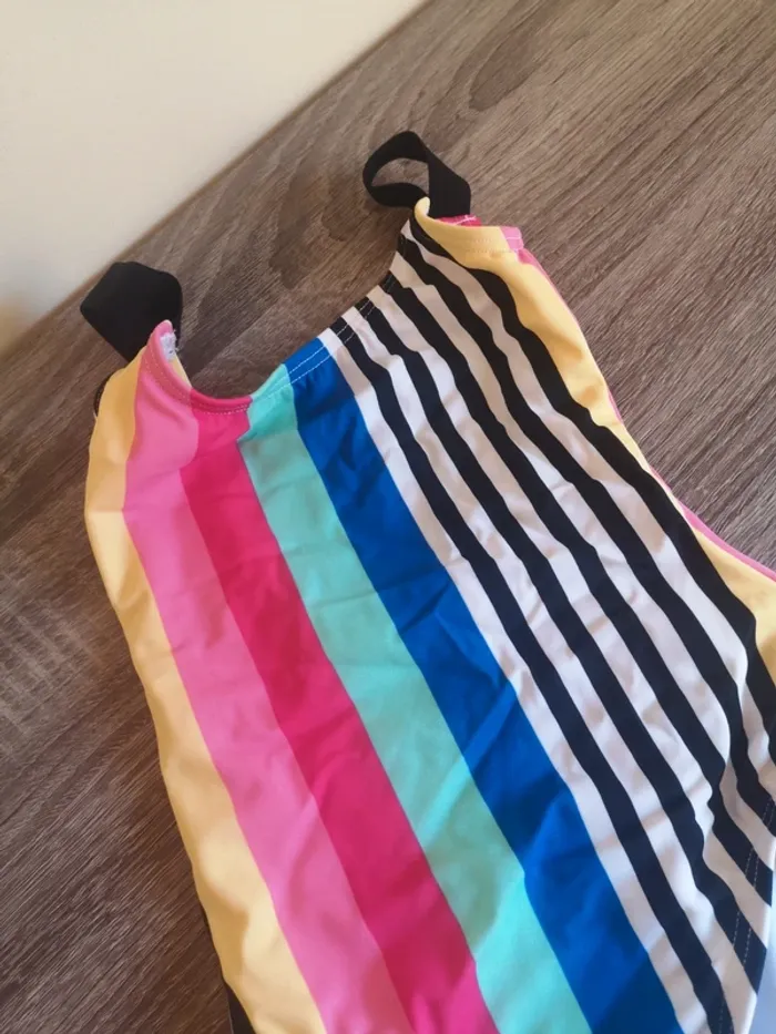 Maillot de Bain ligné coloré CKS 2 ans - photo numéro 2