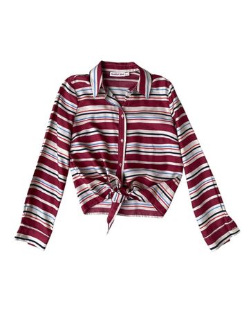 Chemise nouée en soie See by Chloé taille 36