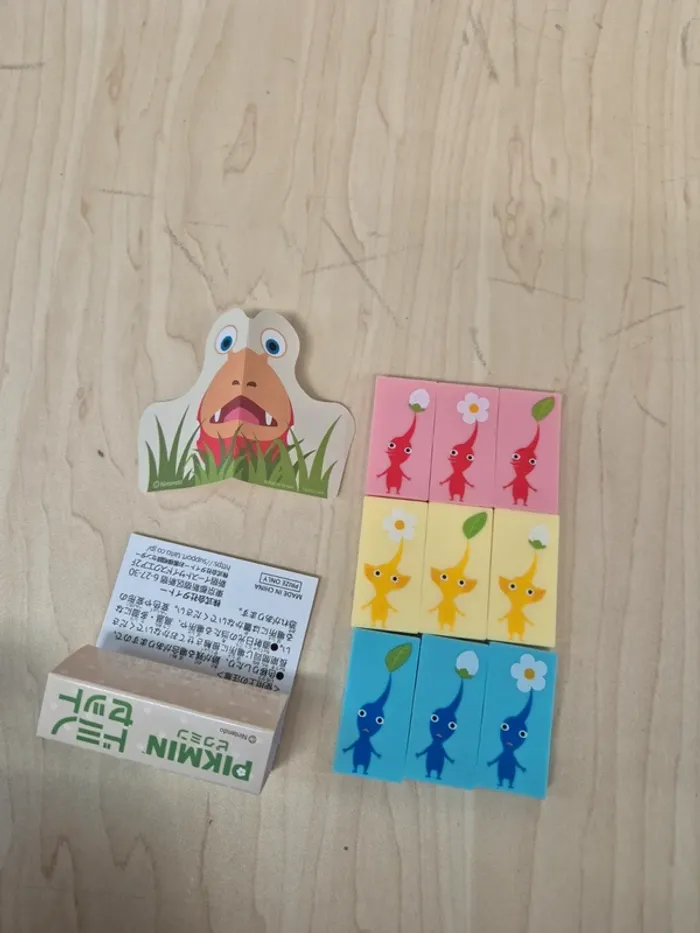 Set 9 dominos décoratifs Pikmin - photo numéro 3