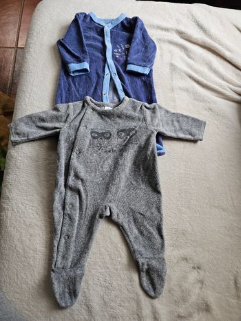 2 pyjama bébé 