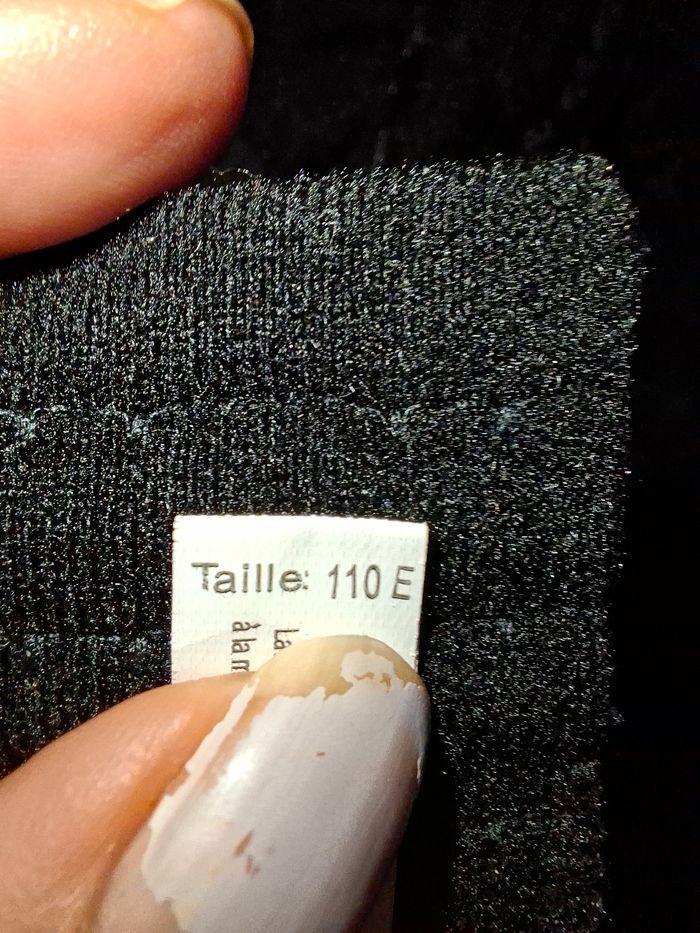 Soutien-gorge en dentelle noire Voluty - Neuf - 110E - photo numéro 5