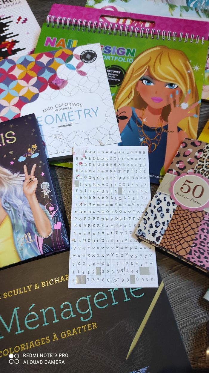 Lot coloriages/loisirs créatifs - photo numéro 5