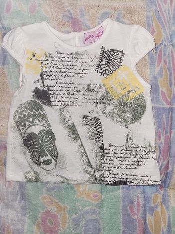 Tee-shirt fille 6 mois