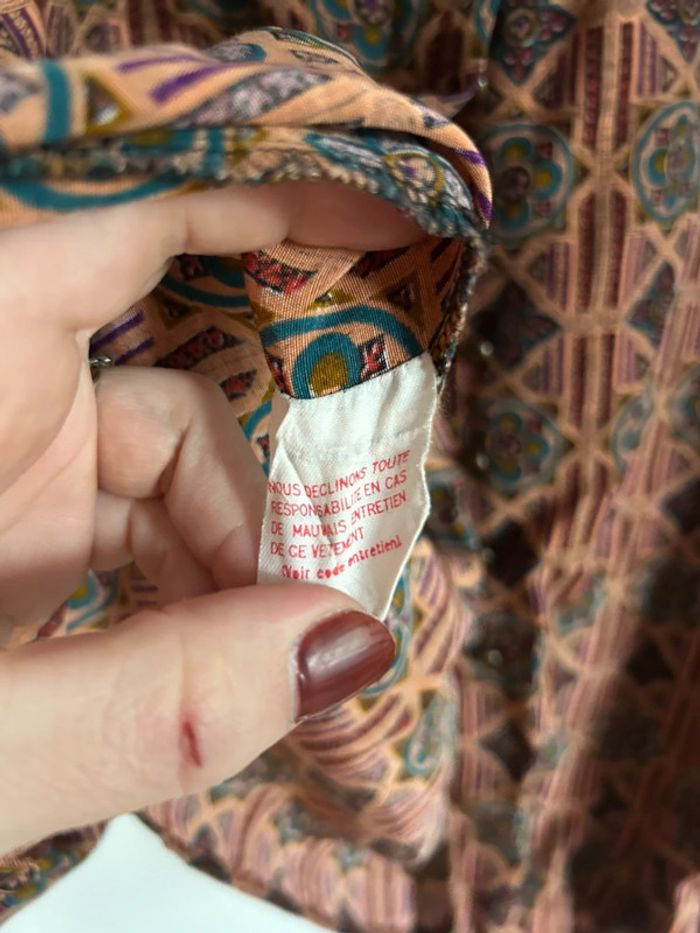 Jolie chemise à motifs • Daniel D • taille L/40 • en Rayonne - photo numéro 10