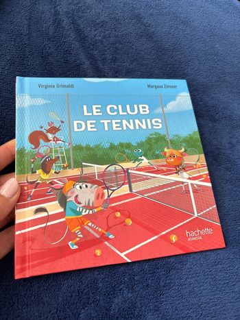 Livre Mcdo Le club de tennis