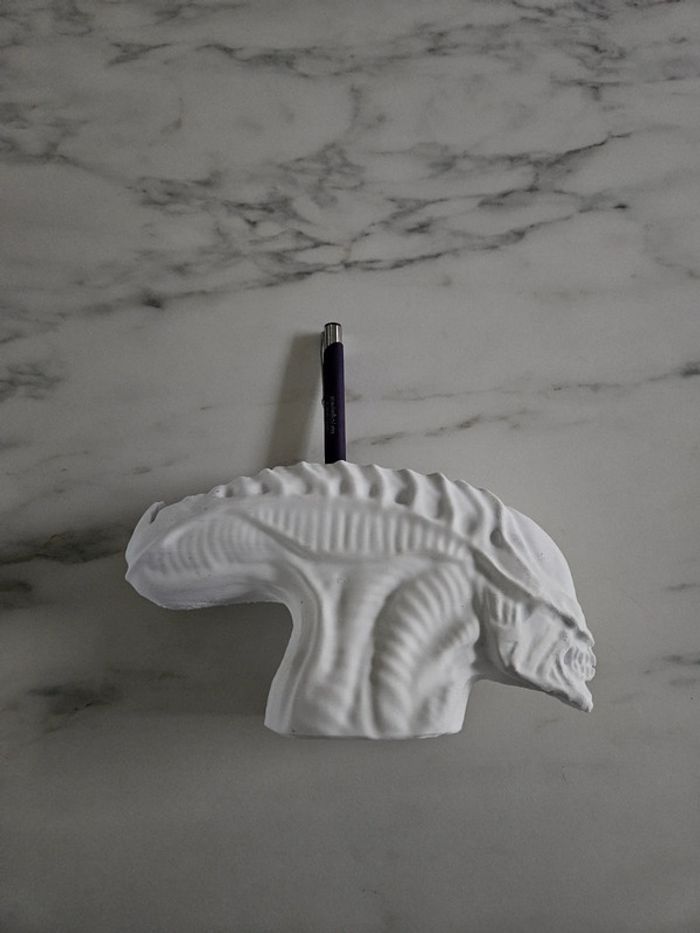 Porte bics blanc Allien - photo numéro 3
