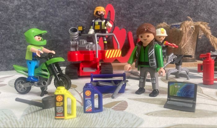 Playmobil - pompier et cross - photo numéro 3
