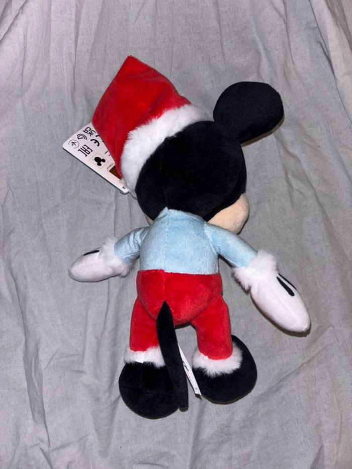 Peluche Disney - Mickey Noël - photo numéro 2