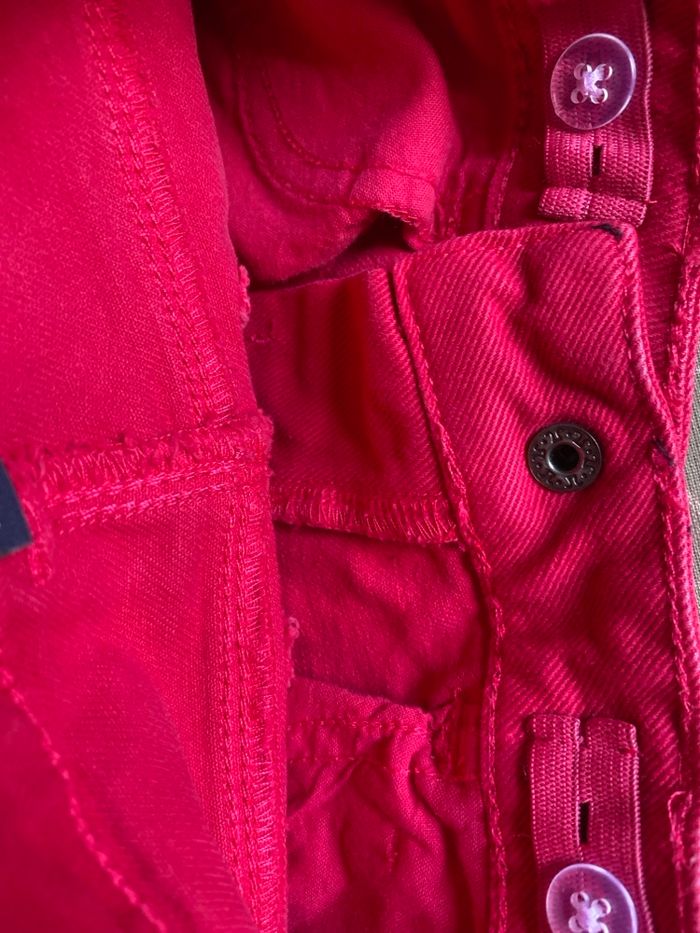 Pantalon jeans fuschia 3 ans kiabi - photo numéro 3