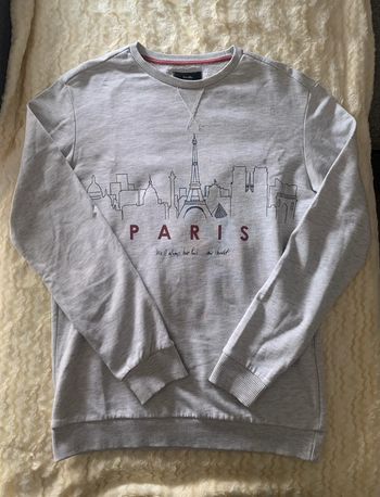 Pull gris bershka